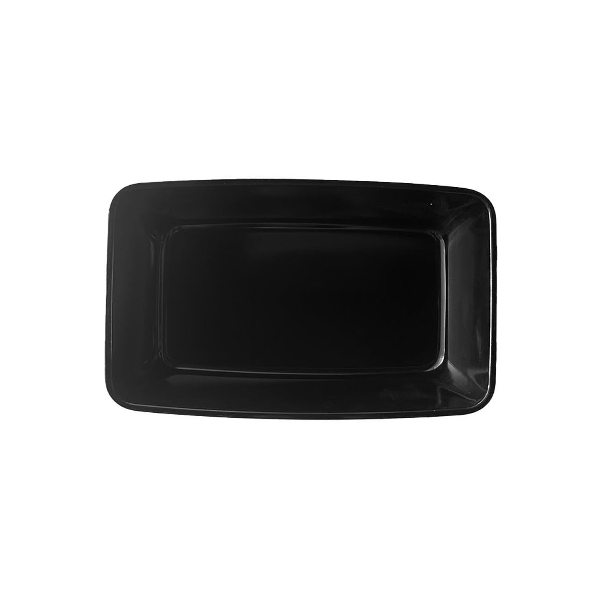 Recipiente Negro Melanina Gn 1/4 Med  26.5x16.2x7.5h Cm