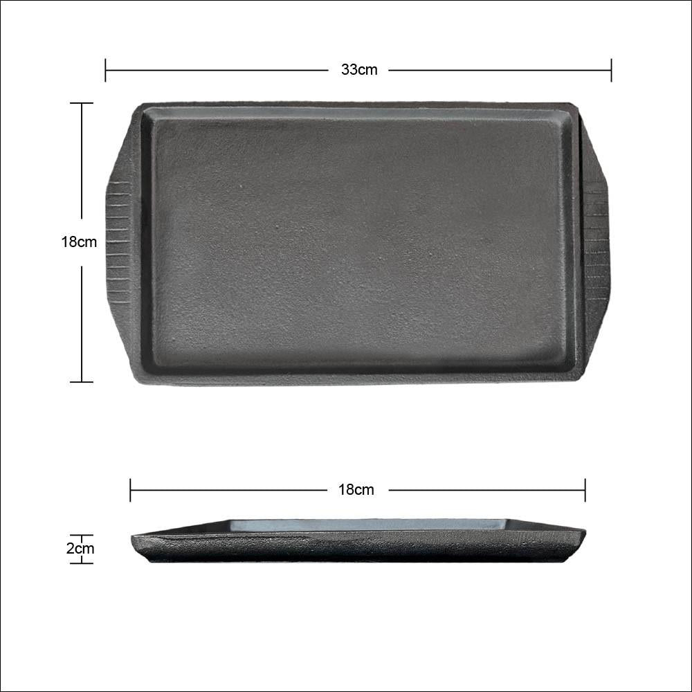 Plancha De Hierro 33 Cm Lisa Briva