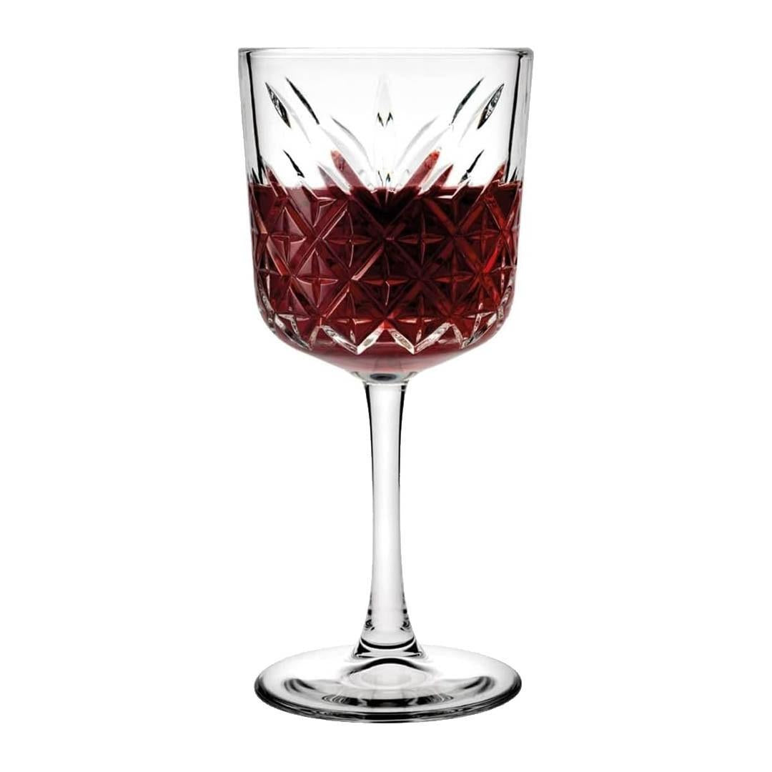 Set De 4 Copas De Vino Tinto 330 Ml Linea Timeless