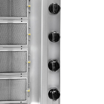 Shawarma Kebab A Gas Xl 25/30 4 Quemadores Kgs Volter