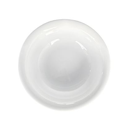 Bowl Melamina Con Borde Grueso Blanca 23 Cm Línea Clásica