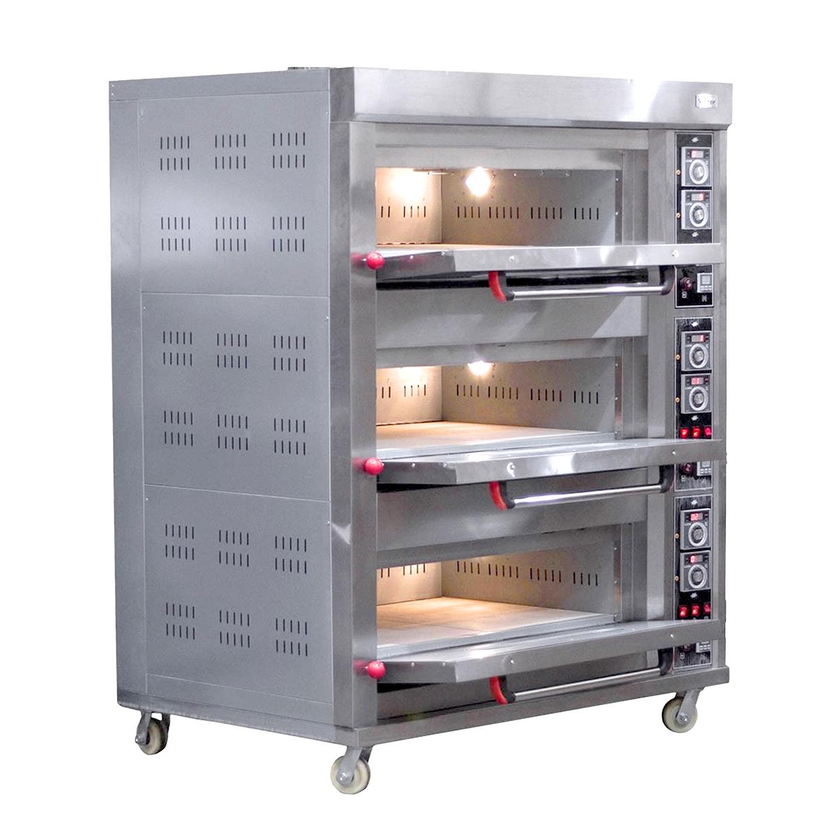 Horno 3 Cámaras Gas QL-6 Volter