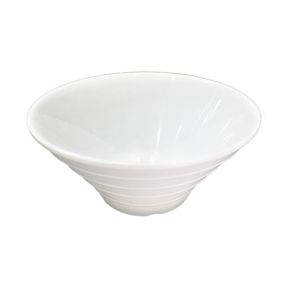 Set De 6 Bowls Redondo Melamina 20 Cm. Blanco