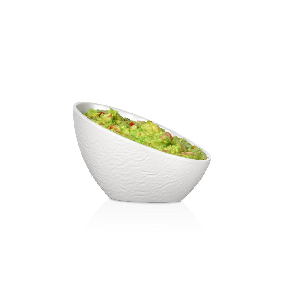 Bowl Melamina Borde Cascada Blanca 13.5 Cm Línea Tilda