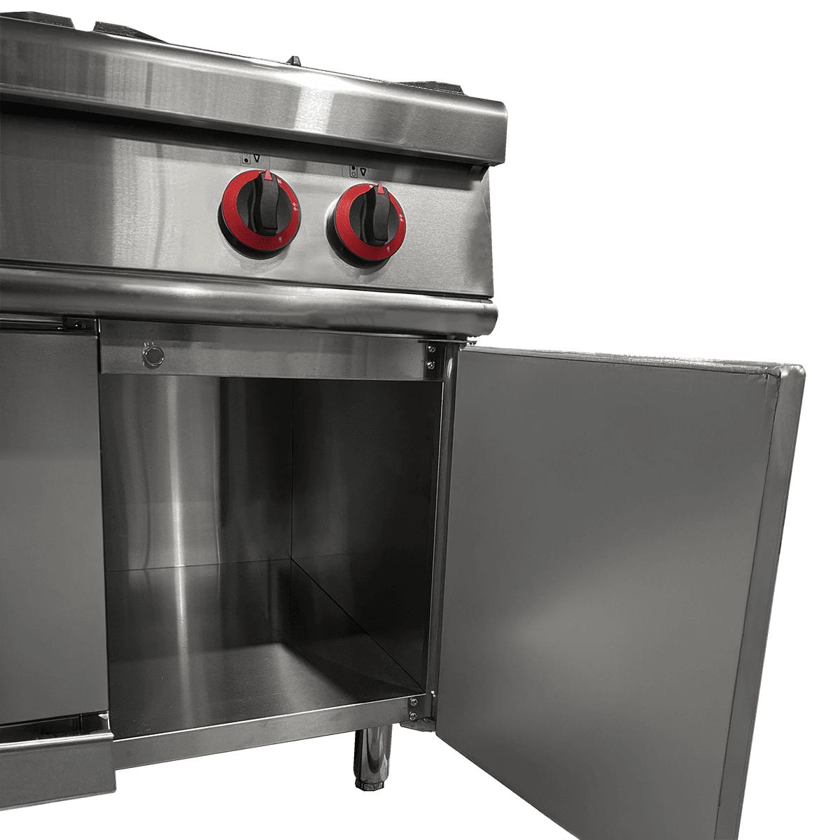 Cocina 6 Platos Gas Con Horno Linea 700 Volter
