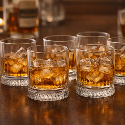 Set De 6 Vaso Whisky 355 Cc Línea Elysia