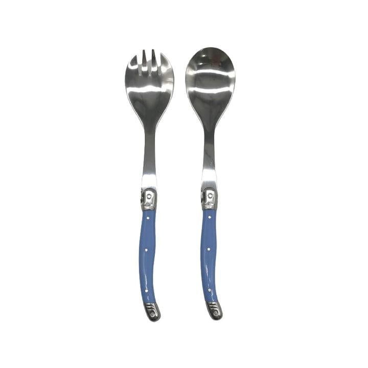 Set De Cubiertos Ensalada Montp. Azul