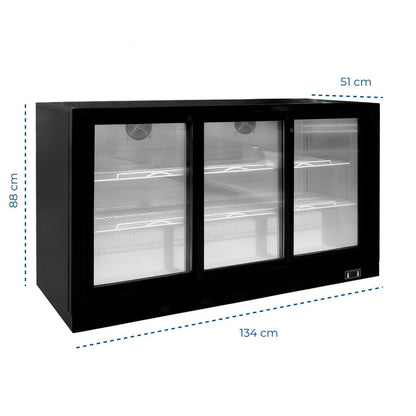 Refrigerador Visicooler Bajo Mesón Bar Modelo C3S Norkalt