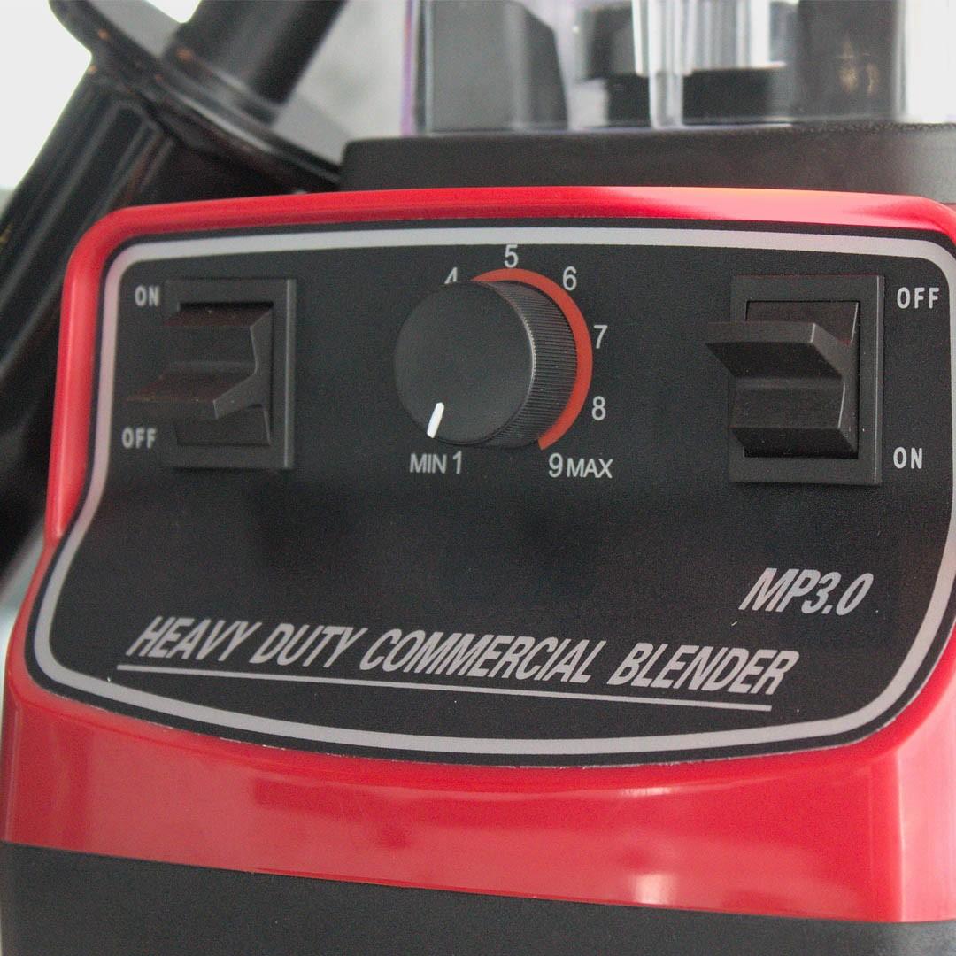 Licuadora Semi-Profesional 2 Litros 1500W Roja