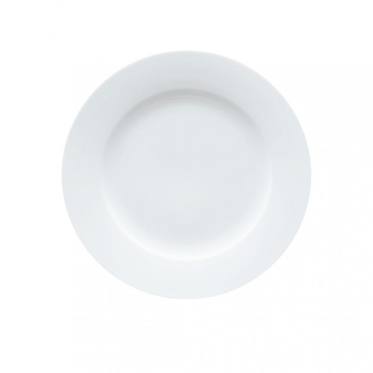 Set De 6 Platos Porcelana Entrada Borde Ancho 20 Cm Línea Padua