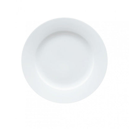 Set De 6 Platos Porcelana Entrada Borde Ancho 20 Cm Línea Padua
