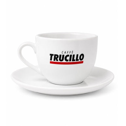 Set De 6 Tazas Y Platos de Porcelana Coupe 220Cc Línea Padua - Edición Limitada Trucillo