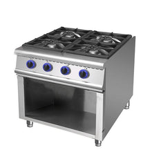Anafe A Gas 4 Quemadores Lincar 80*70*85 Cm.