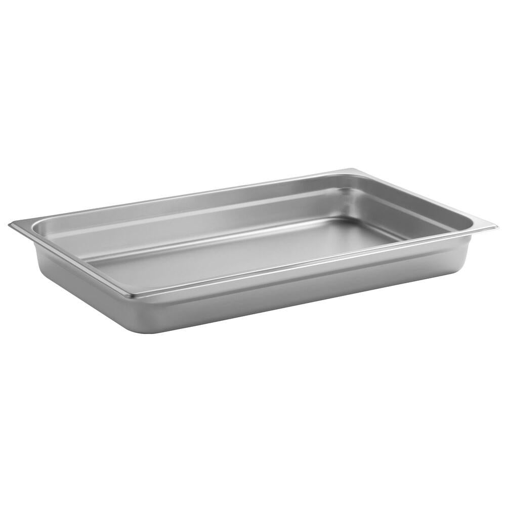 Contenedor Gastronómico Acero Inoxidable GN 2/1 x 6.5 Cm Linea Premium