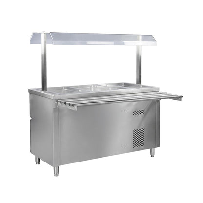 Modulo Salad Bar Refrigerado 4 Deposito