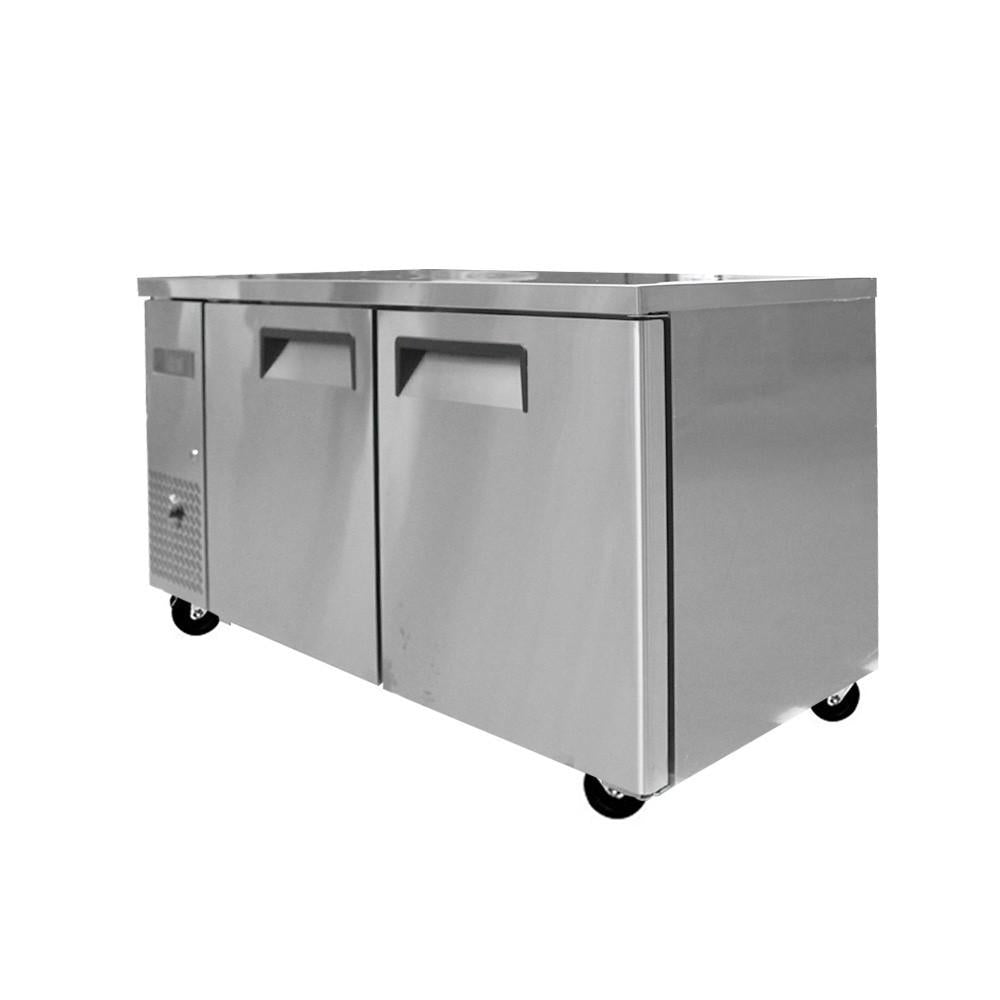 Mesón Congelador 2 Puertas 1200x600x800 Mm Norkalt