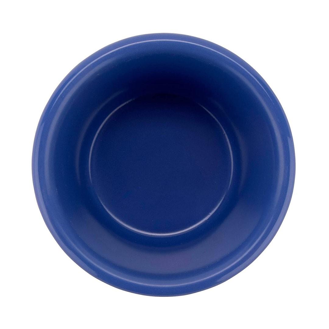 Set De 6 RAMEKIN MELAMINA AZUL 120 ml