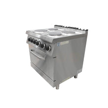 Cocina Eléctrico 4 Platos Con Horno