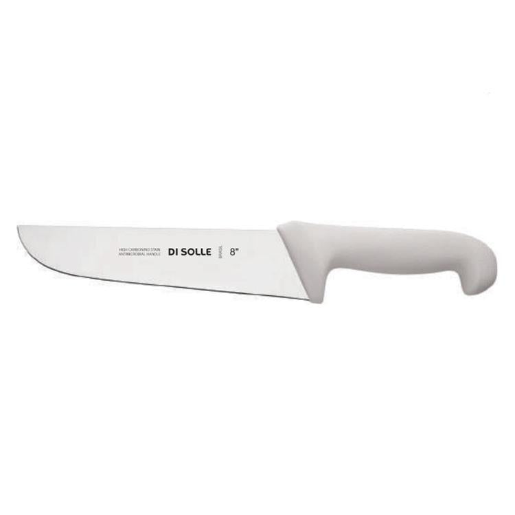 Cuchillo Carnicero 20 Cm Mango Blanco Línea Durafio