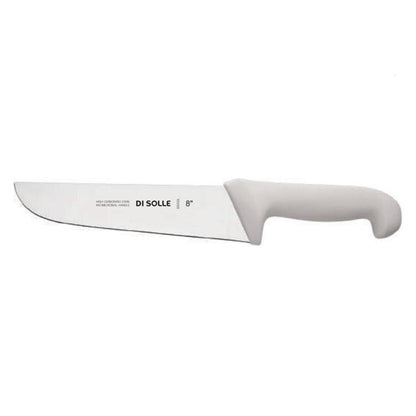 Cuchillo Carnicero 20 Cm Mango Blanco Línea Durafio