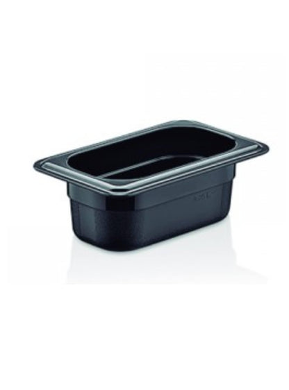 Contenedor Gn Policarbonato Negro 1/4x10 Cm