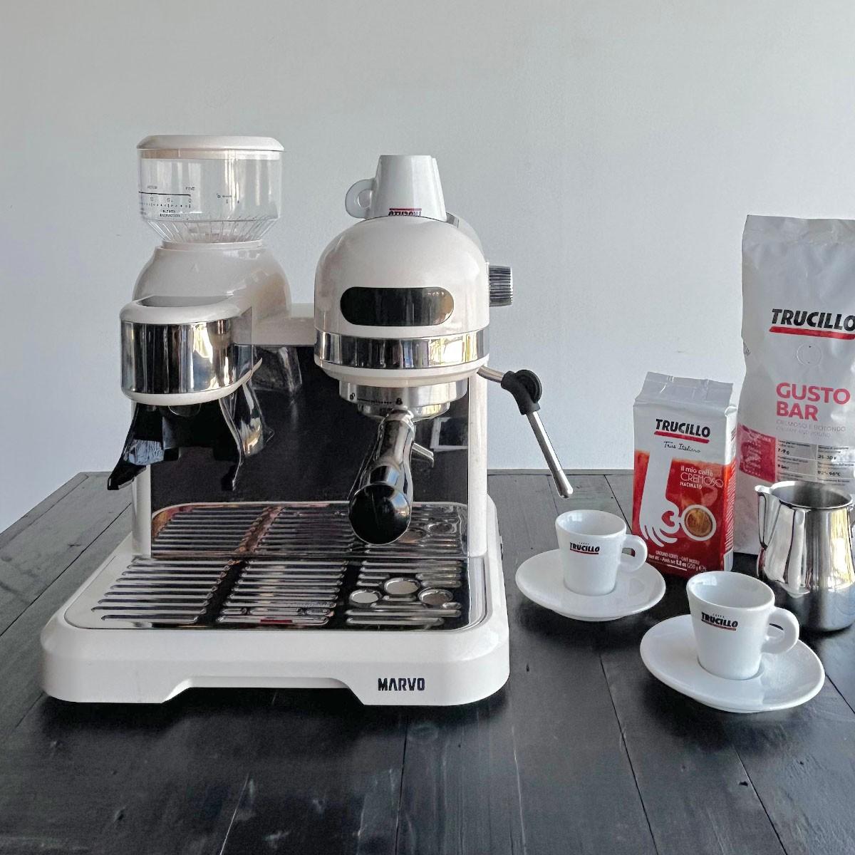 Cafetera Expresso Con Molinillo 20 Bar Marvo
