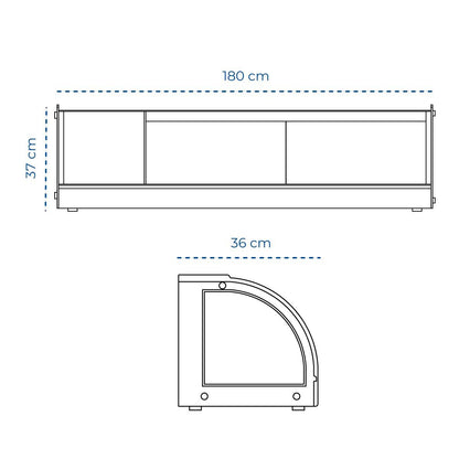 Vitrina Sushi 180 Cm Modelo G180S Norkalt