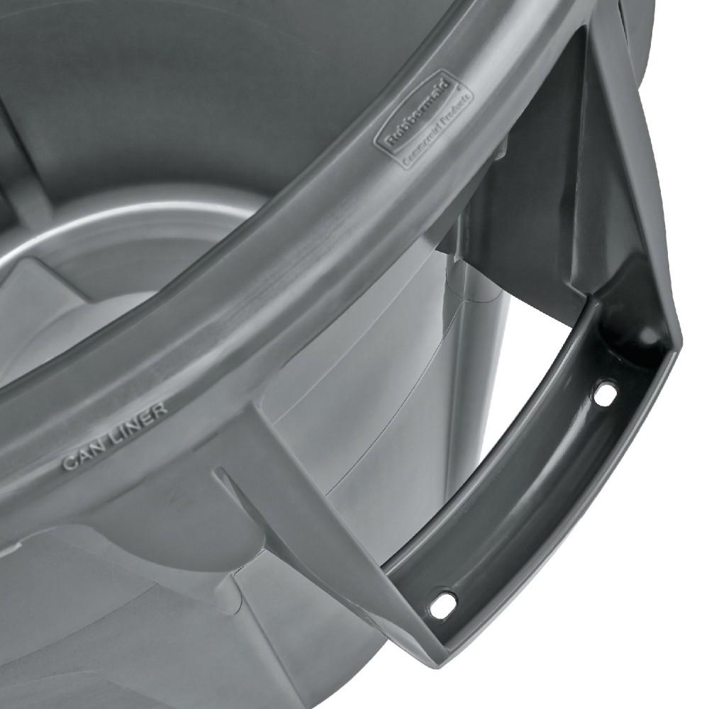 BASURERO BRUTE GRIS 121 LITROS