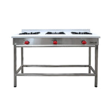 Anafe A Gas Industrial 3 Platos A3P-IND