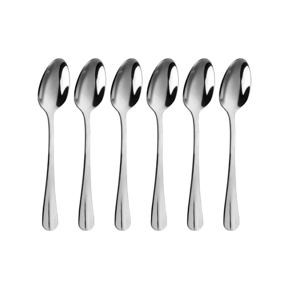 Set De Cucharitas 6 Piezas Capri Acero Inoxidable