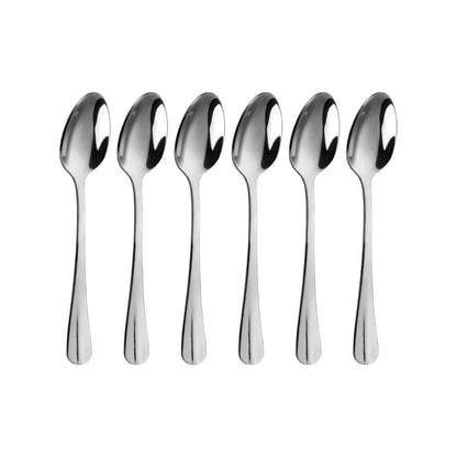 Set De Cucharitas 6 Piezas Capri Acero Inoxidable