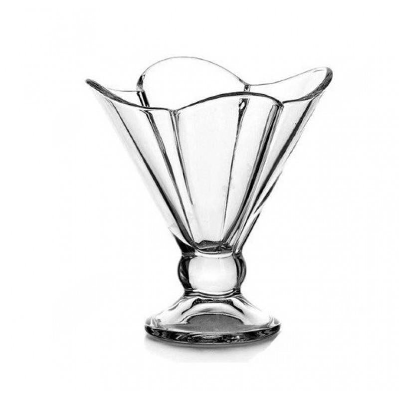 Set De 6 Copa Vidrio Helado Postre Rocc 210 Ml.