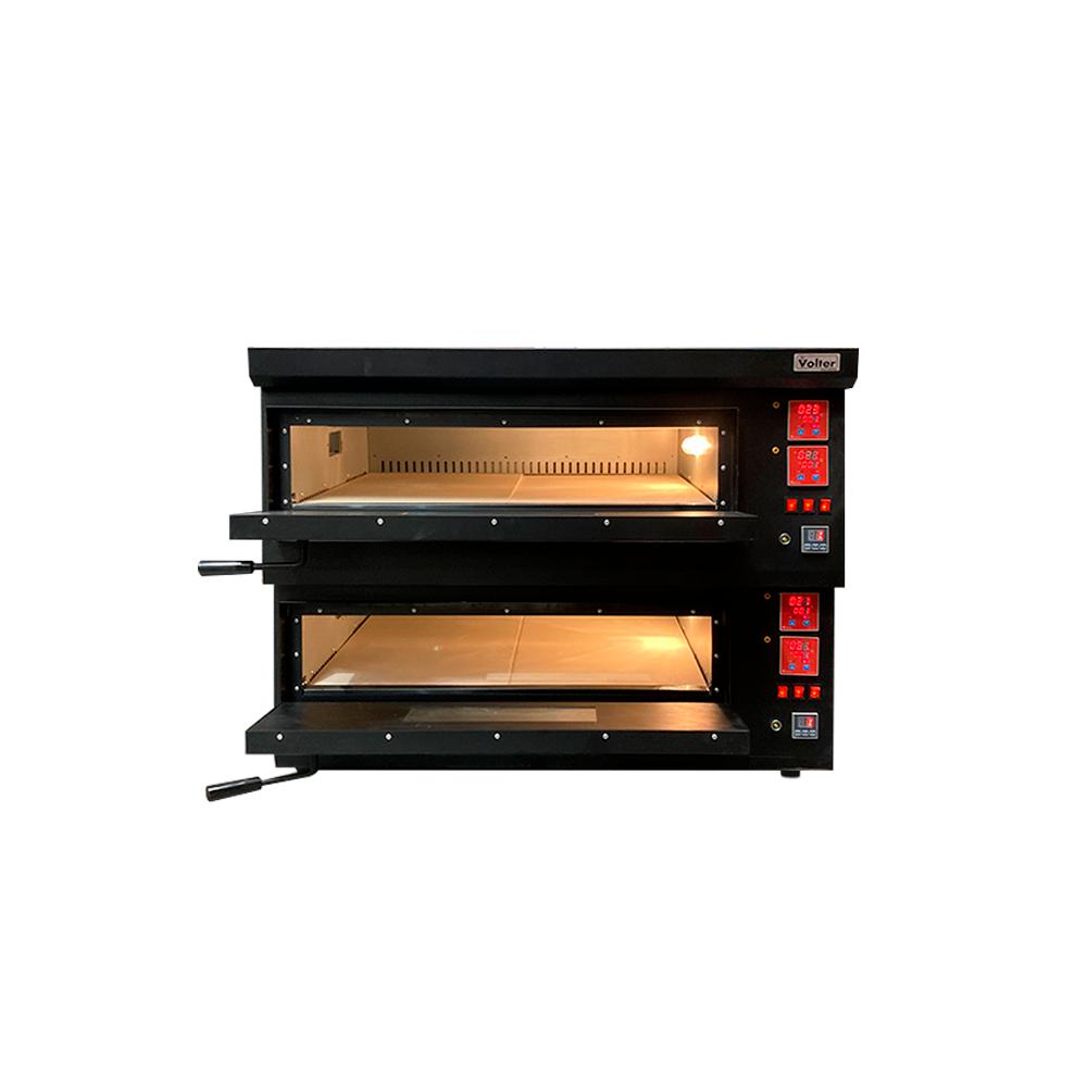 Horno Pizzero A Gas 2 Cámaras GB-2 Volter