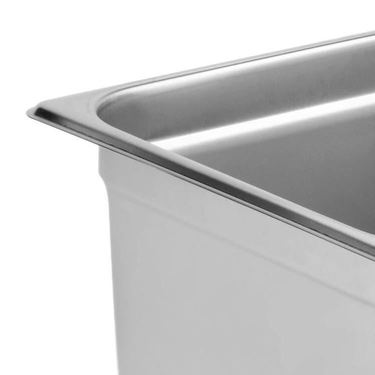 Contenedor Gastronomico Acero Inoxidable GN 1/2 x 20 Cm