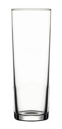Vaso Alto Vidrio Templado 320 Cc Línea Tubo