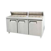Salsera Refrigerada Acero Inoxidable 3 Puertas 185 Cm Norkalt