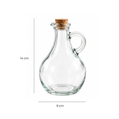 Botella de Aceite 350 ml con Corcho