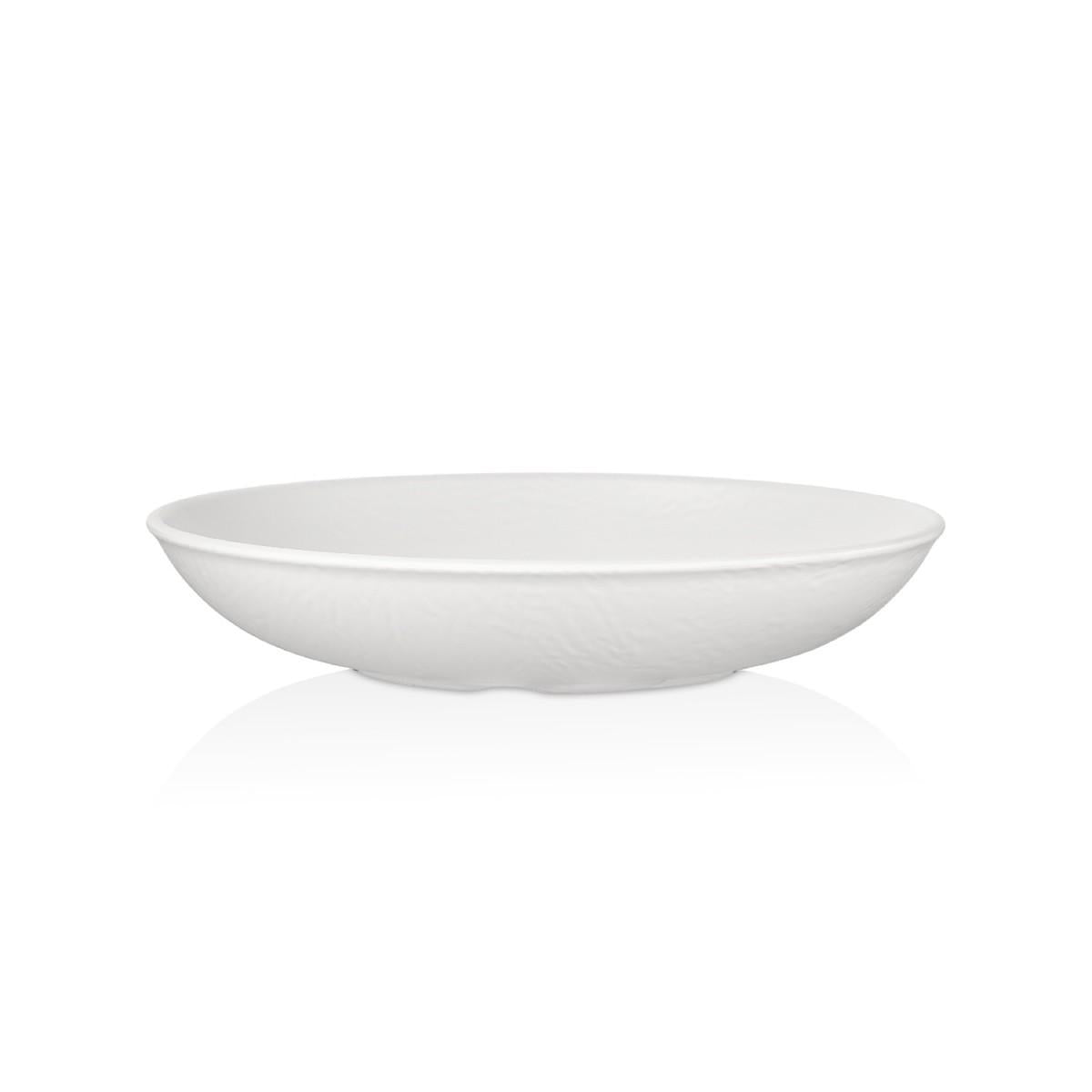 Plato Hondo Melamina Blanca 23 Cm Línea Tilda