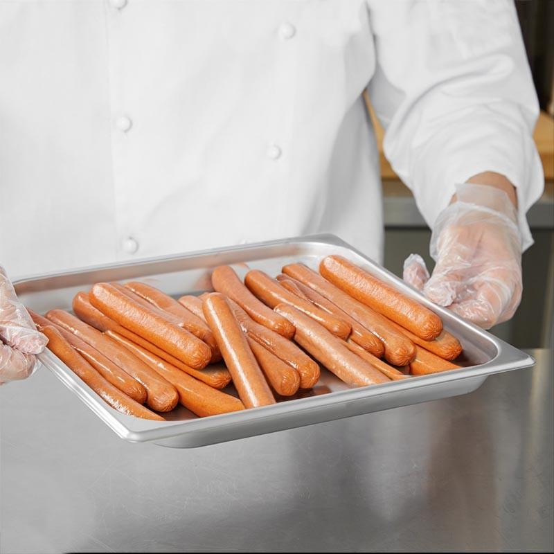 Contenedor Gastronómico Acero Inoxidable Perforado GN 2/3 x 4 Cm Linea Premium