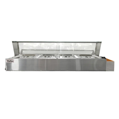 Baño María Sobremesa C/Vidrio 4 Gn 1/2 EHBM4 Volter