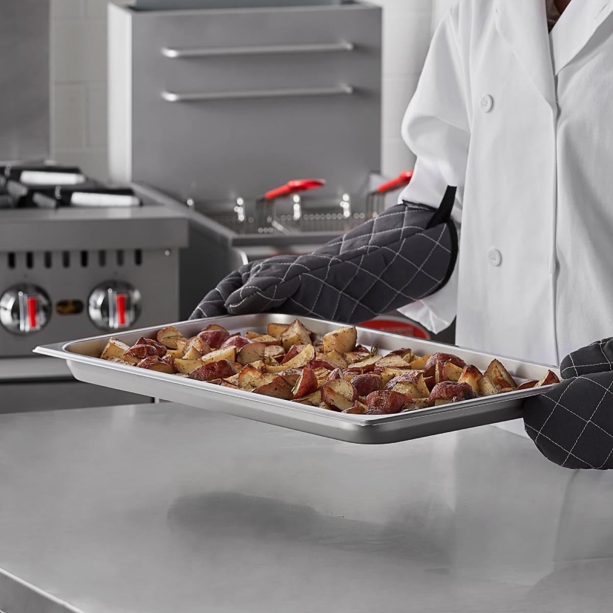 Contenedor Gastronomico Acero Inoxidable GN 1/1 x 4 Cm