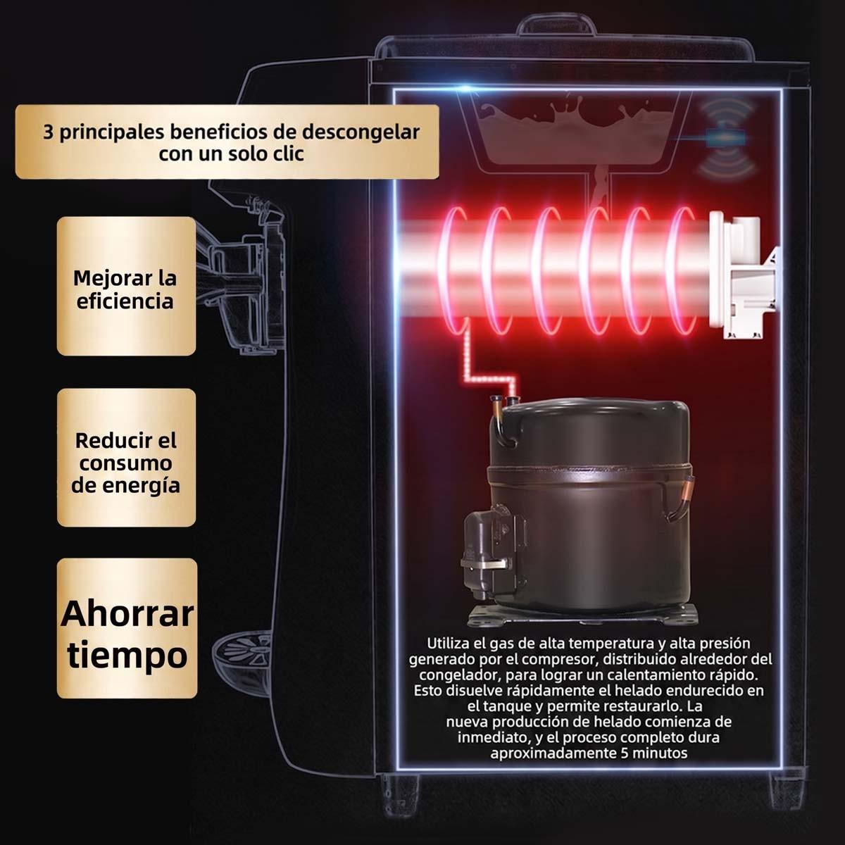 Maquina De Helados SOFT 3 Romola