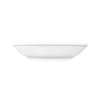 Plato Melamina Hondo Sin Borde Blanca 19 Cm Línea Clásica