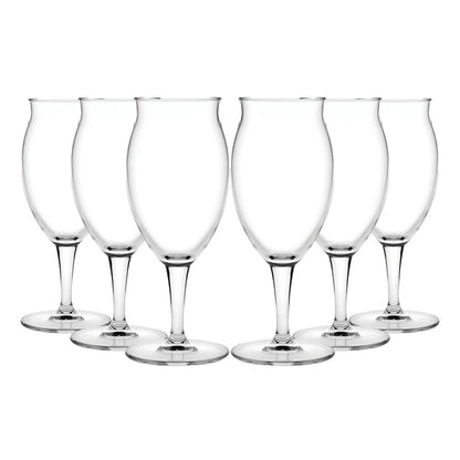 Set De 6 Copas Cerveza Stout 410 Cc