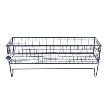 Repisa Metálica Tipo Rejilla 45 x12 x20 Cm