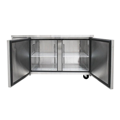 Mesón Congelador 2 Puertas 1200x600x800 Mm Norkalt