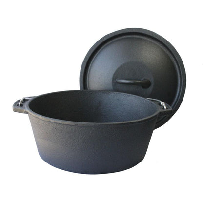 Olla De Hierro Negra 25.5x10 Cm