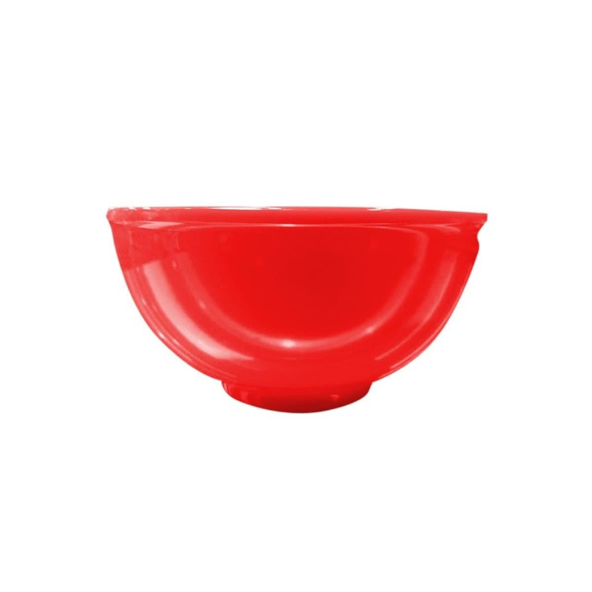 Set De 4 Bowl Melamina Rojo 10 Cm.