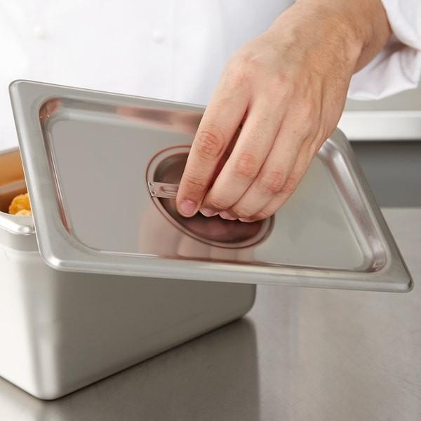 Tapa Contenedor Gastronómico Acero Inoxidable GN 1/1 Linea Premium