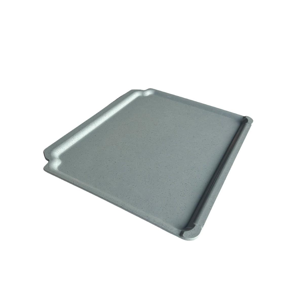 Bandeja Para Paciente De Desayuno 32,5 X 26,5 Cm Gris